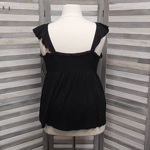 Ruffle Sleeve Tank  | 89th & Madison | 1X - Picture 5 of 10